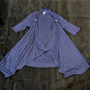 Short Sleeved Long Cardigan